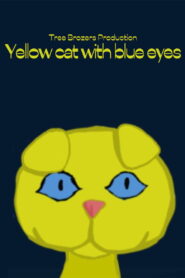 Yellow Cat with Blue Eyes